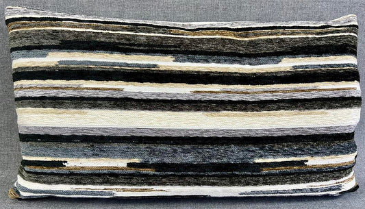 Lumbar Pillow - 24" x 14" - Vivid-Greystone