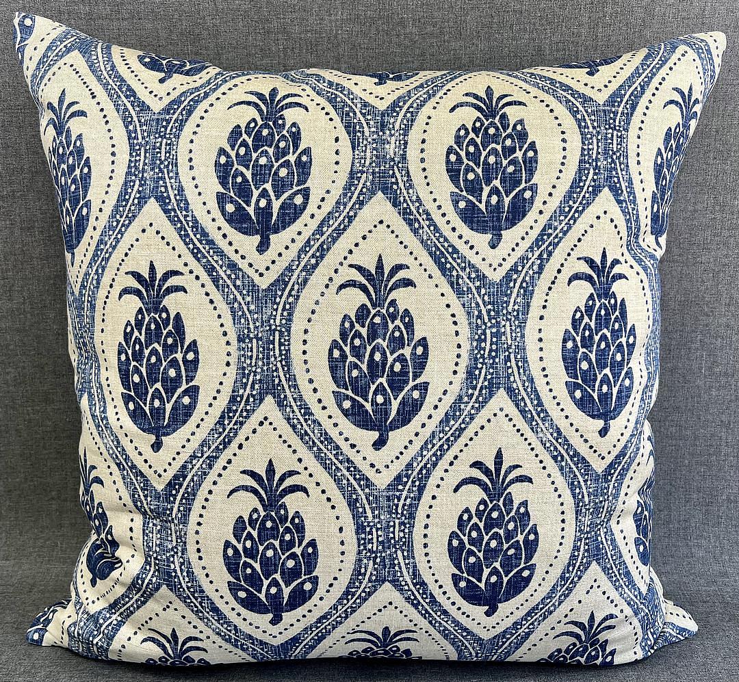 Luxury Lumbar Pillow - 24" x 24" - Hospitality Blue