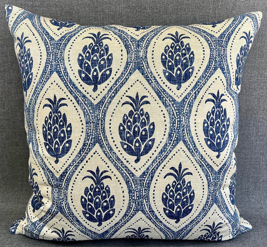 Luxury Lumbar Pillow - 24" x 24" - Hospitality Blue