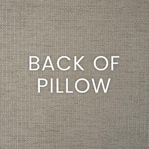 Luxury Pillow - 24" x 24" - Inca Trail-Fog