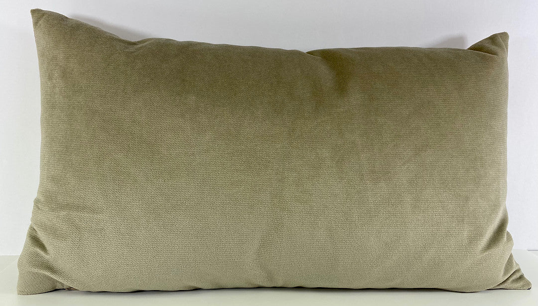 Luxury Lumbar Pillow - 24" x 14" - Reverie Carmine