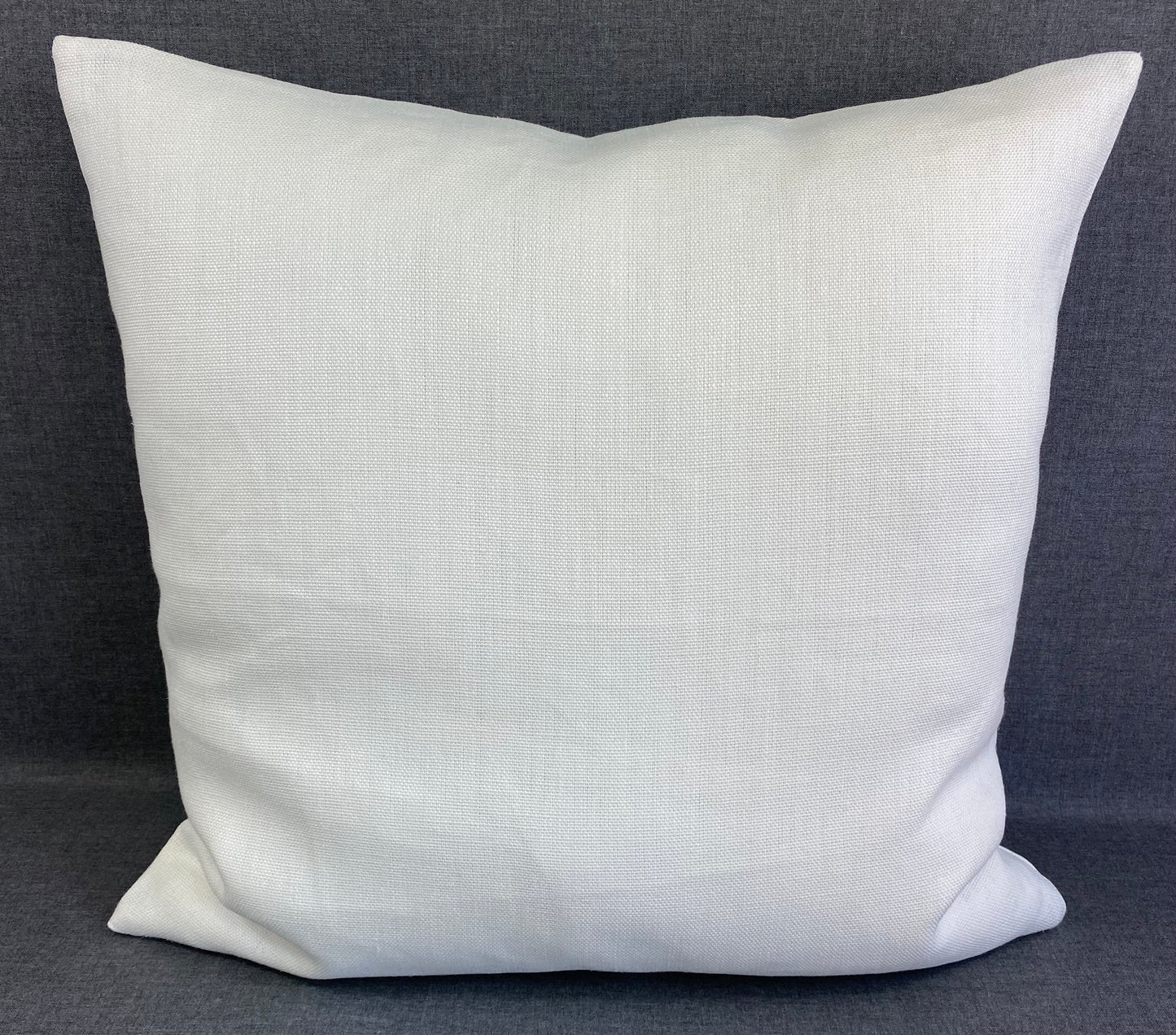 Luxury Pillow - 24" x 24" - Country Linen; cream and beige, textured striped pillow