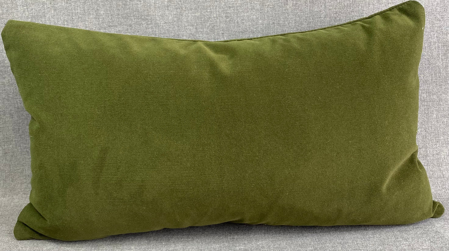 Luxury Lumbar Pillow - 24"x14" - Belvedere Forest