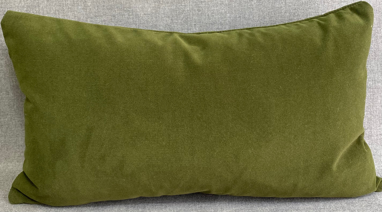 Luxury Lumbar Pillow - 24"x14" - Belvedere Forest
