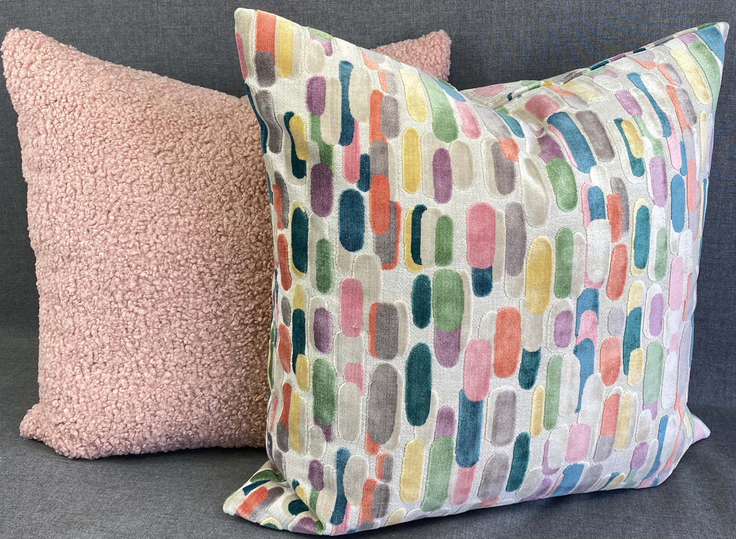 Luxury Pillow - 24" x 24" - Modern Confetti