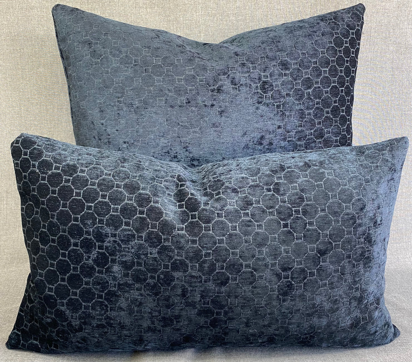 Smokey Blue Lumbar- 24" x 14"