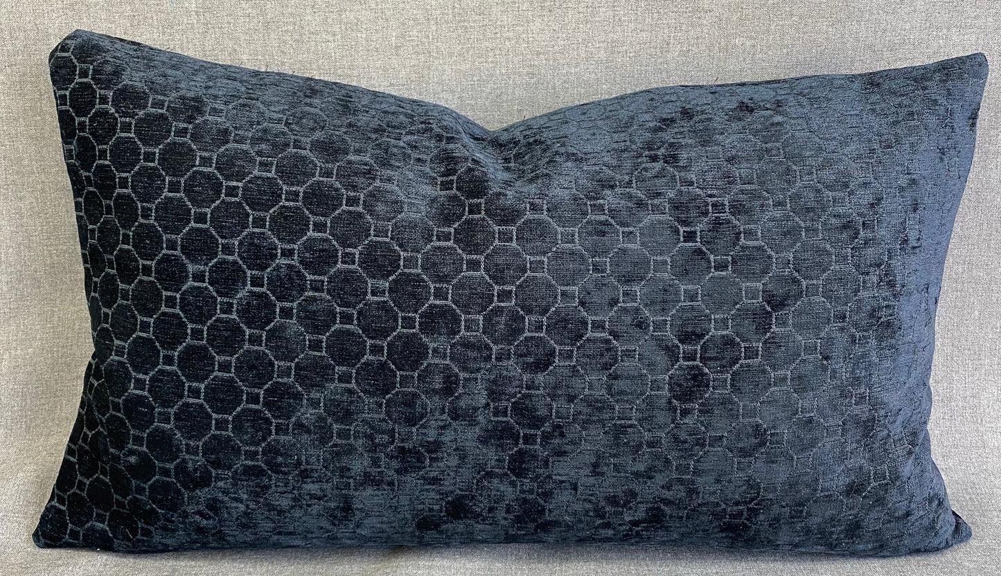 Smokey Blue Lumbar- 24" x 14"