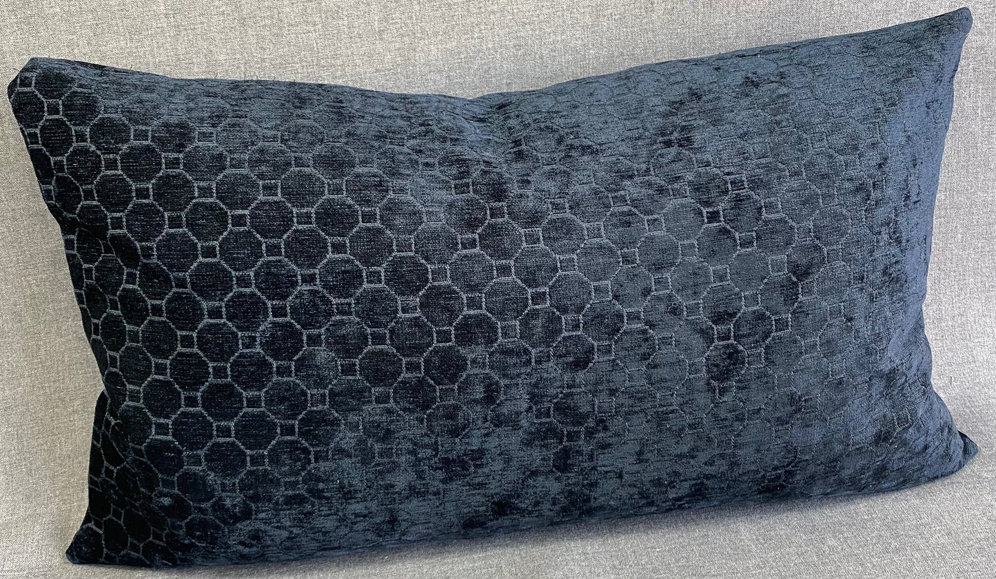 Smokey Blue Lumbar- 24" x 14"