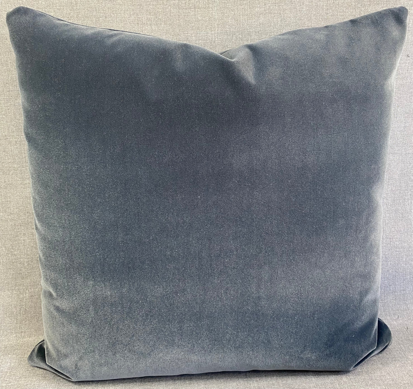 Slate Mohair-  24" x 24"