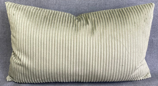 Sage Corduroy Lumbar- 24" x 14"
