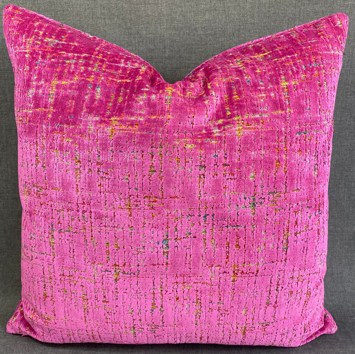 Luxury Pillow - 24" x 24" - Moonstruck-Fuchsia
