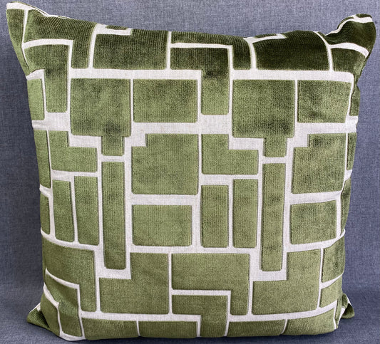 Luxury Pillow - 24" x 24" - Aura-Olive