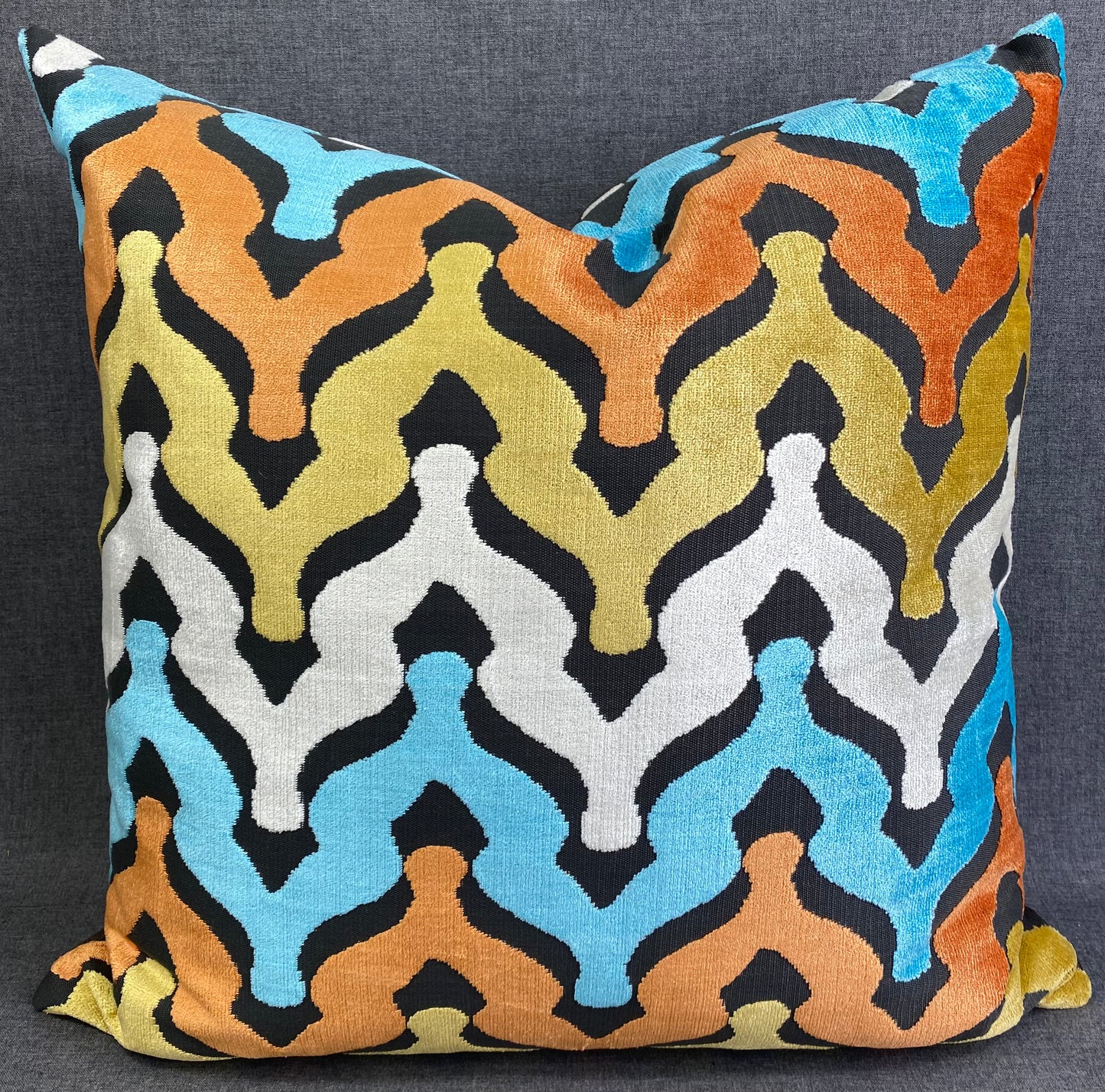 Luxury Pillow - 24" x 24" - Monroe Carnival