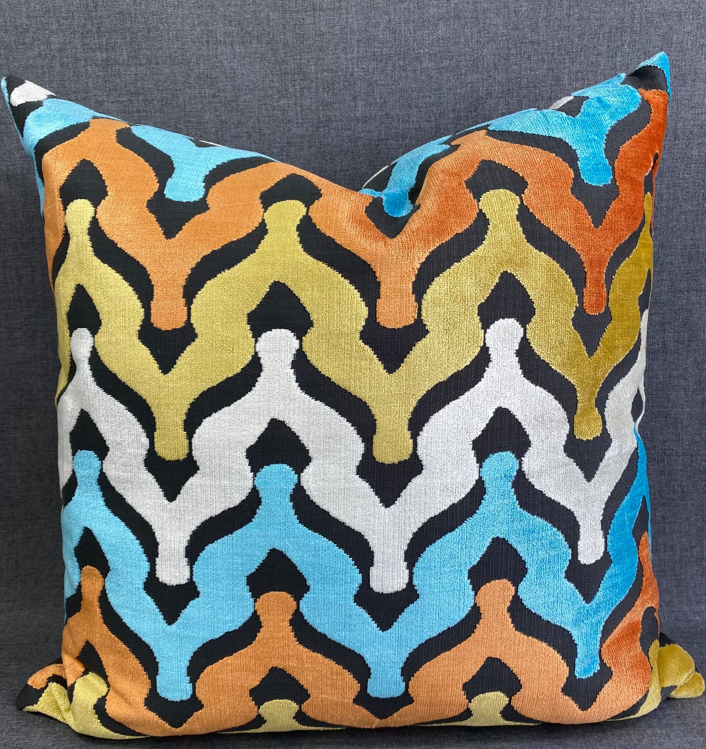 Luxury Pillow - 24" x 24" - Monroe Carnival