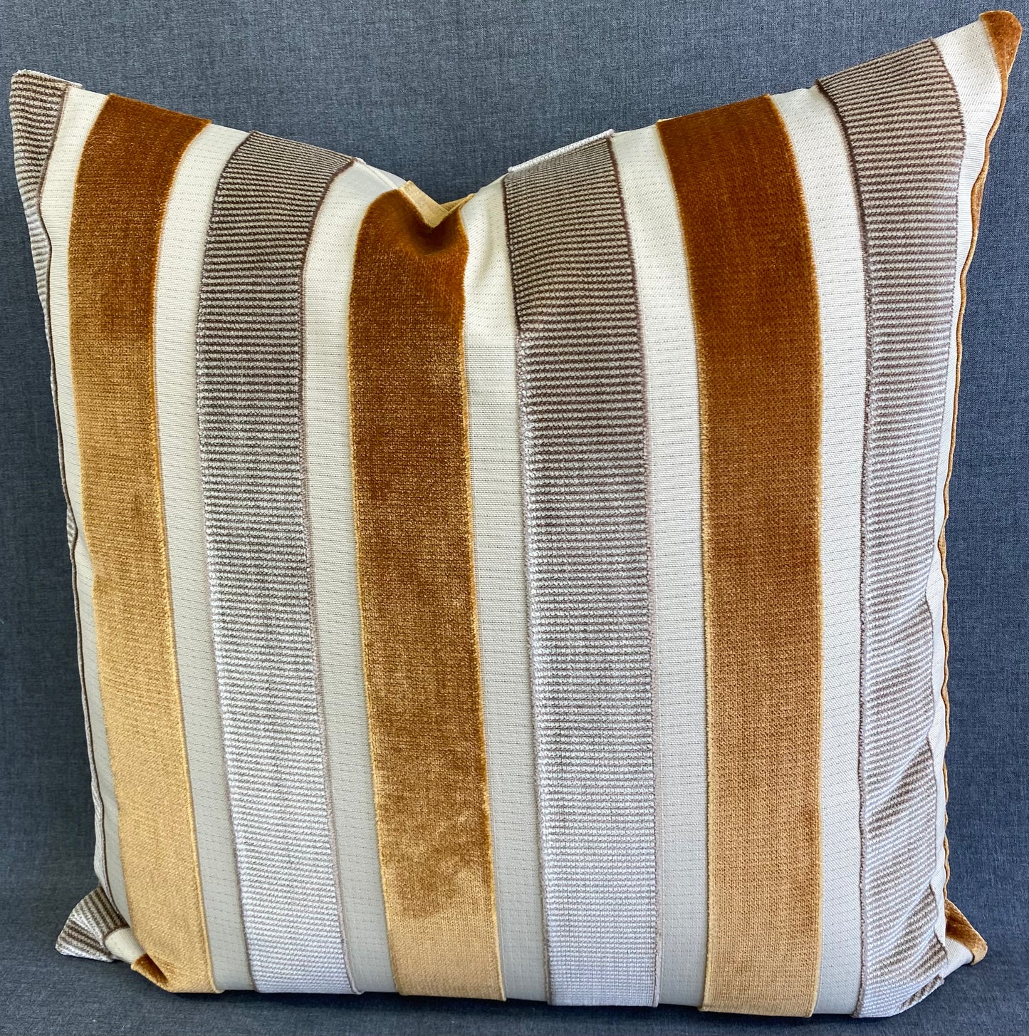 Luxury Pillow 24” x 24” - Caramel Latte