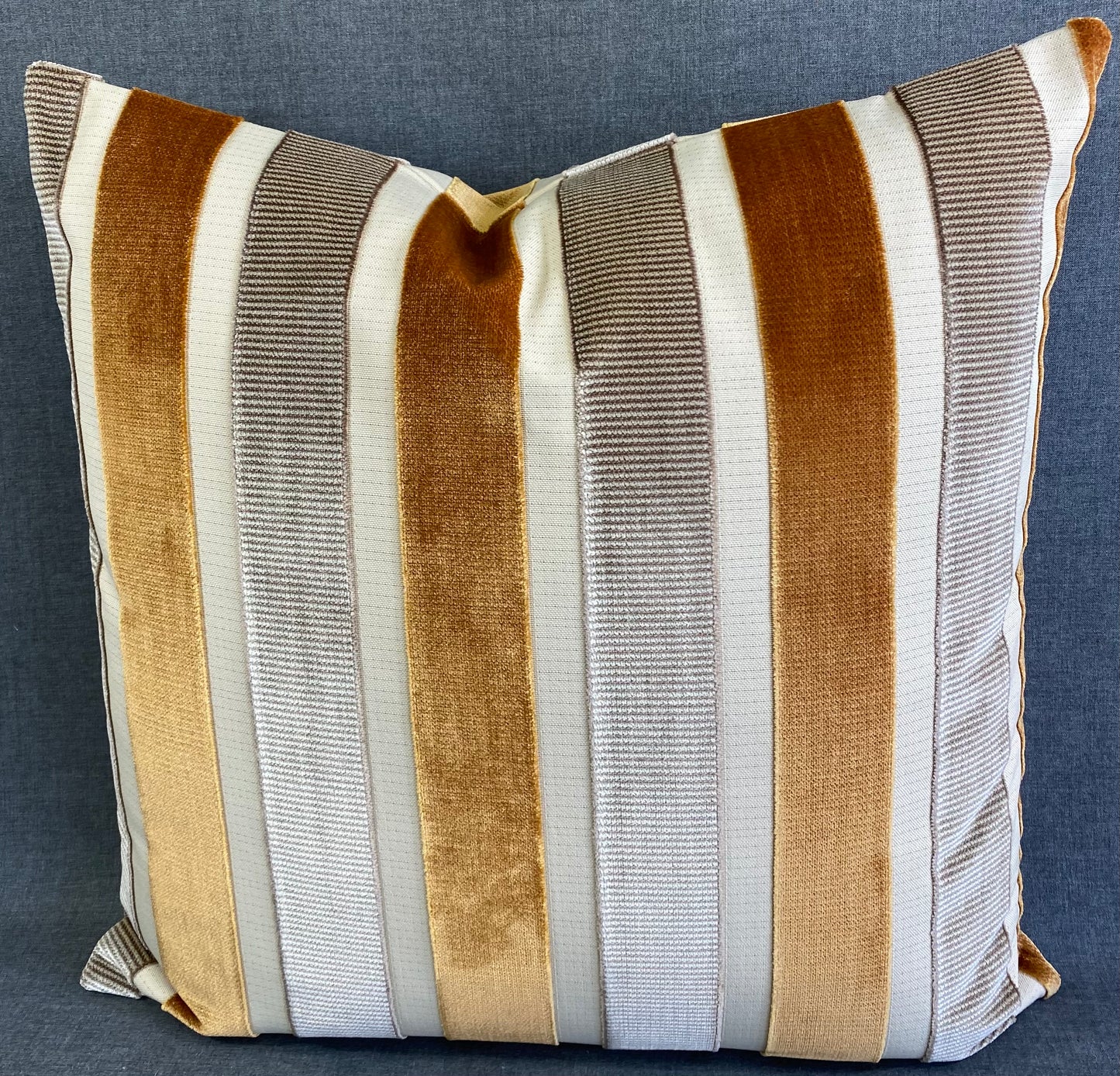 Luxury Pillow 24” x 24” - Caramel Latte