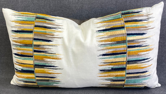 Luxury Lumbar Pillow - 24" x 14" Fun Fair Lumbar - Agate