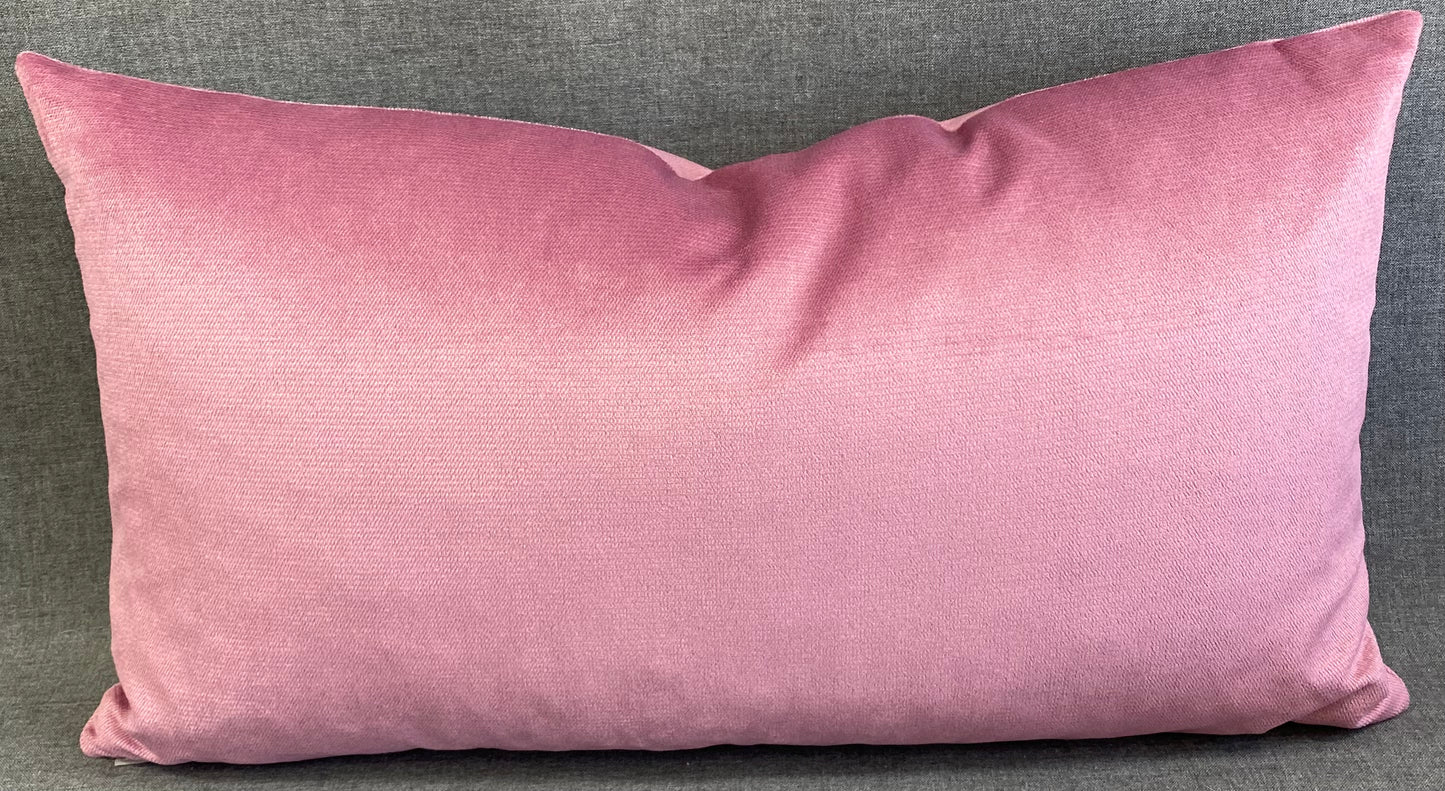 Luxury Lumbar Pillow - 24" x 14" - Belvedere-Orchid