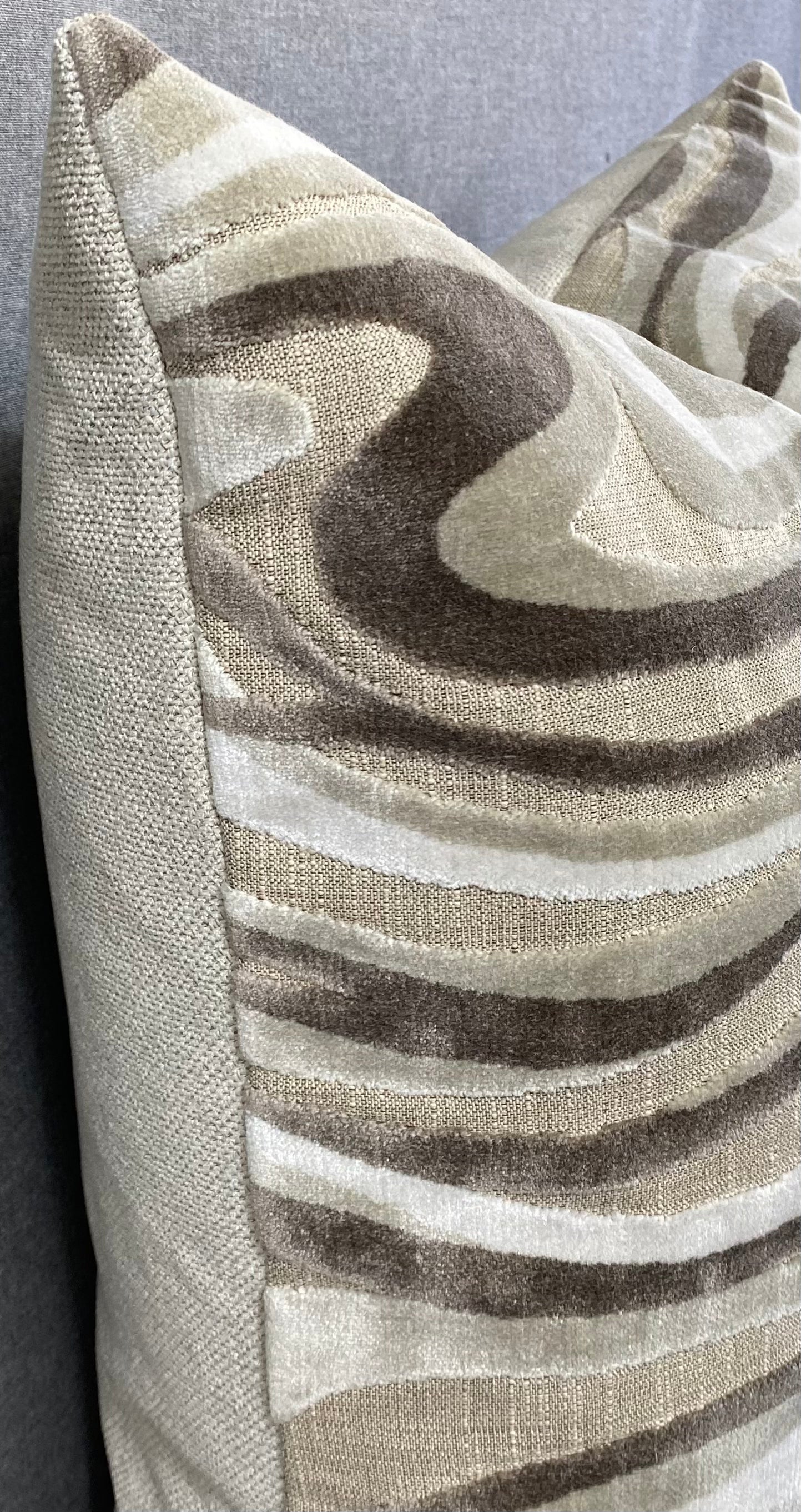 Luxury Pillow - 24" x 24" - Sway-Travertine