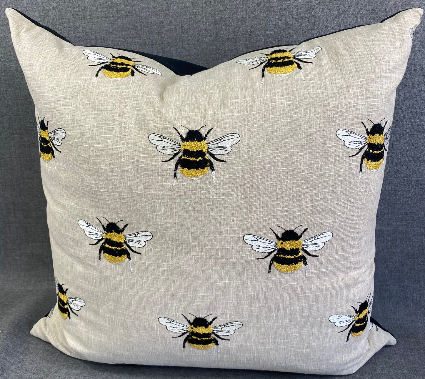 Luxury Pillow - 24" x 24" - Busy Bee-Linen