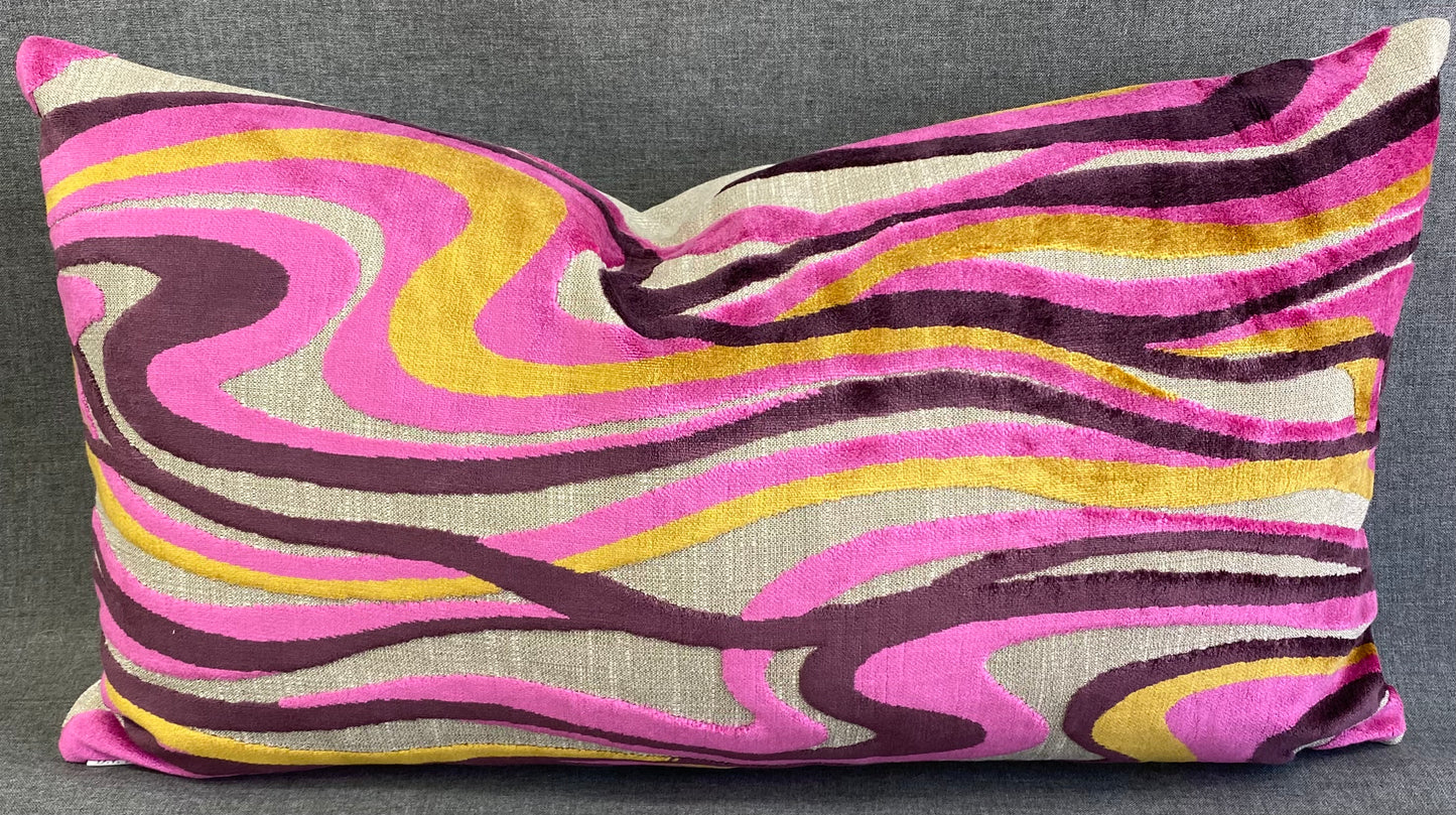 Sway Fuchsia Lumbar- 24" x 14"