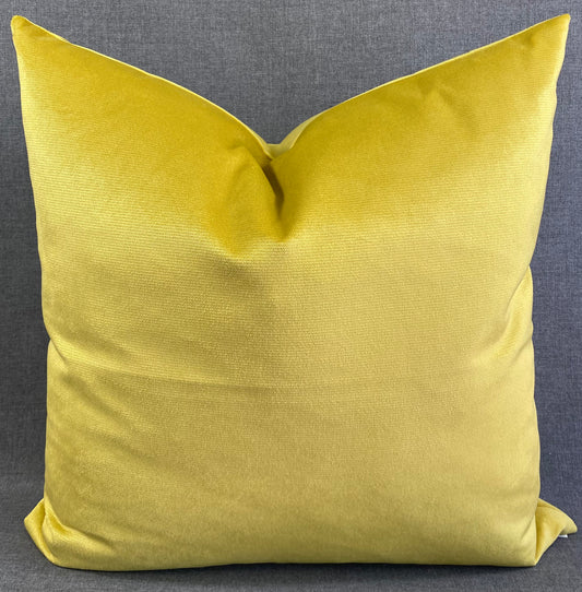 Luxury Pillow - 24” x 24” - Belvedere - Curry
