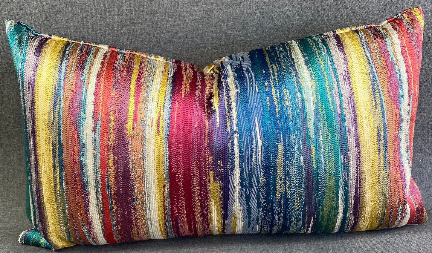 Luxury Lumbar Pillow - 24" x 14" - Roy G Carnival