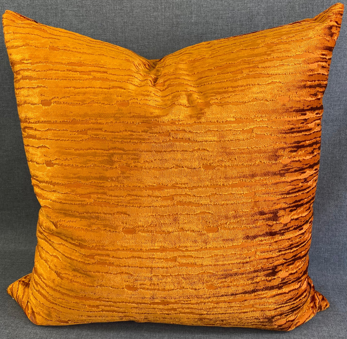 Luxury Pillow -  24" x 24" -  Wake Pumpkin
