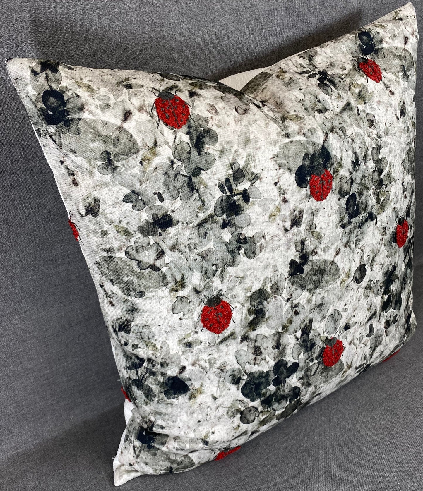 Luxury Pillow-Lady Bug - 24" x 24"