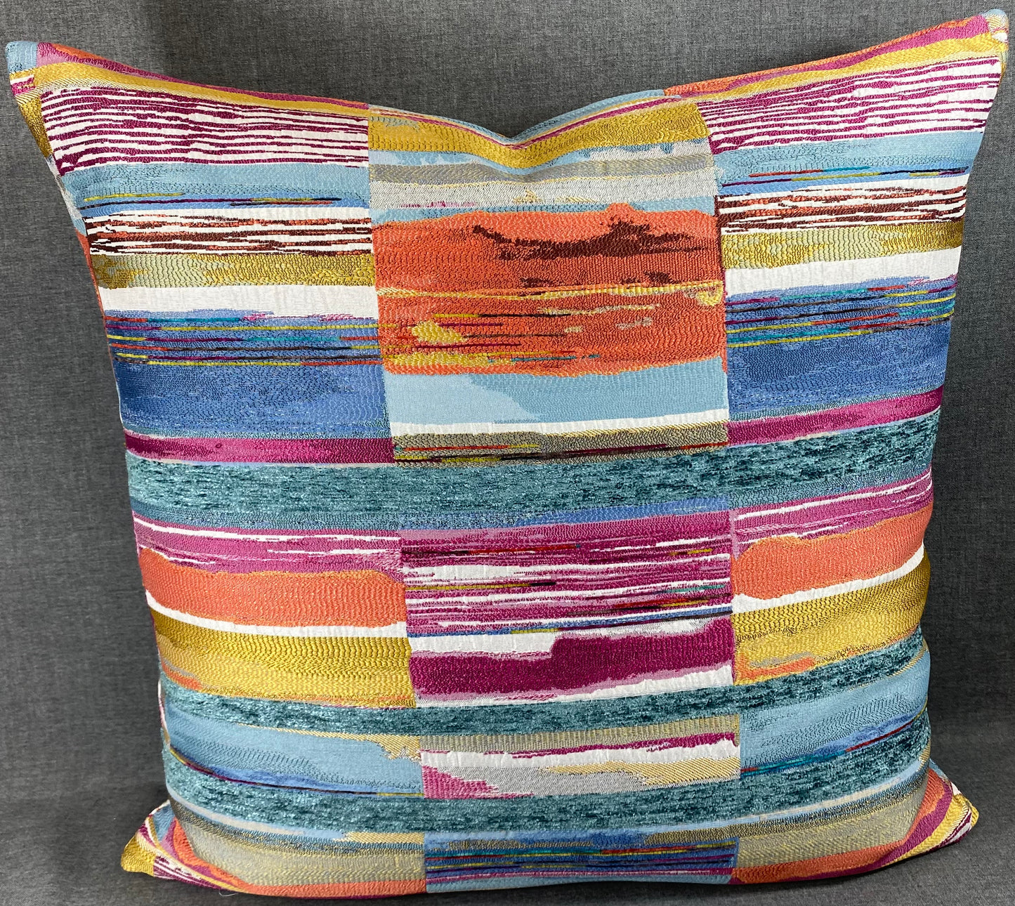 Luxury Pillow- 24" x 24" Joyce's Abstract