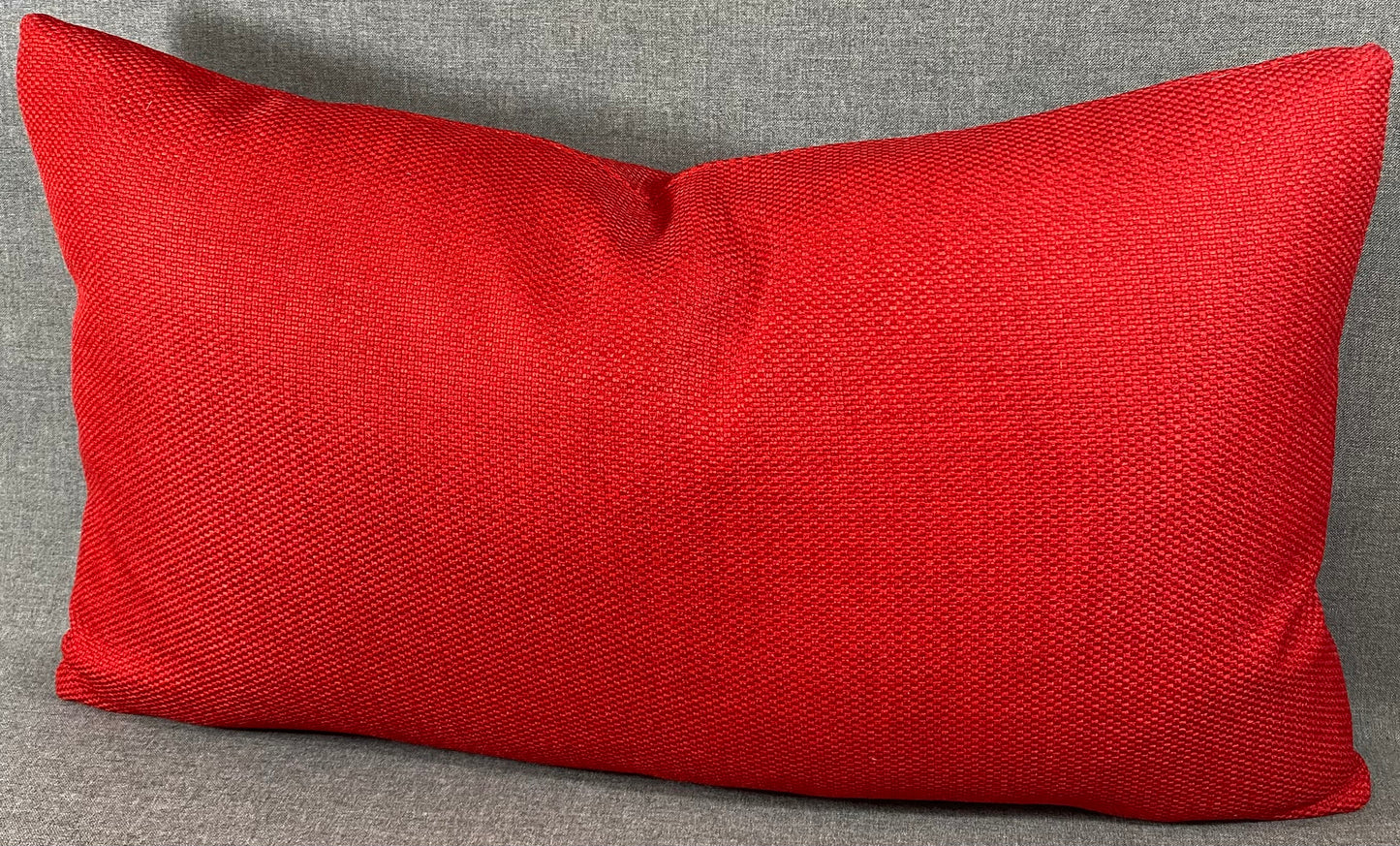 Luxury Lumbar Pillow - 24" x 14" - Aristocrat Scarlet