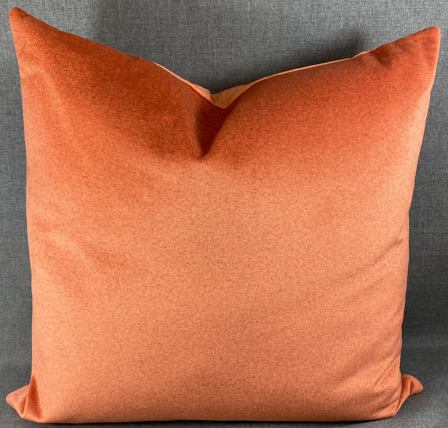 Luxury Pillow - 24" x 24" Merino Coral