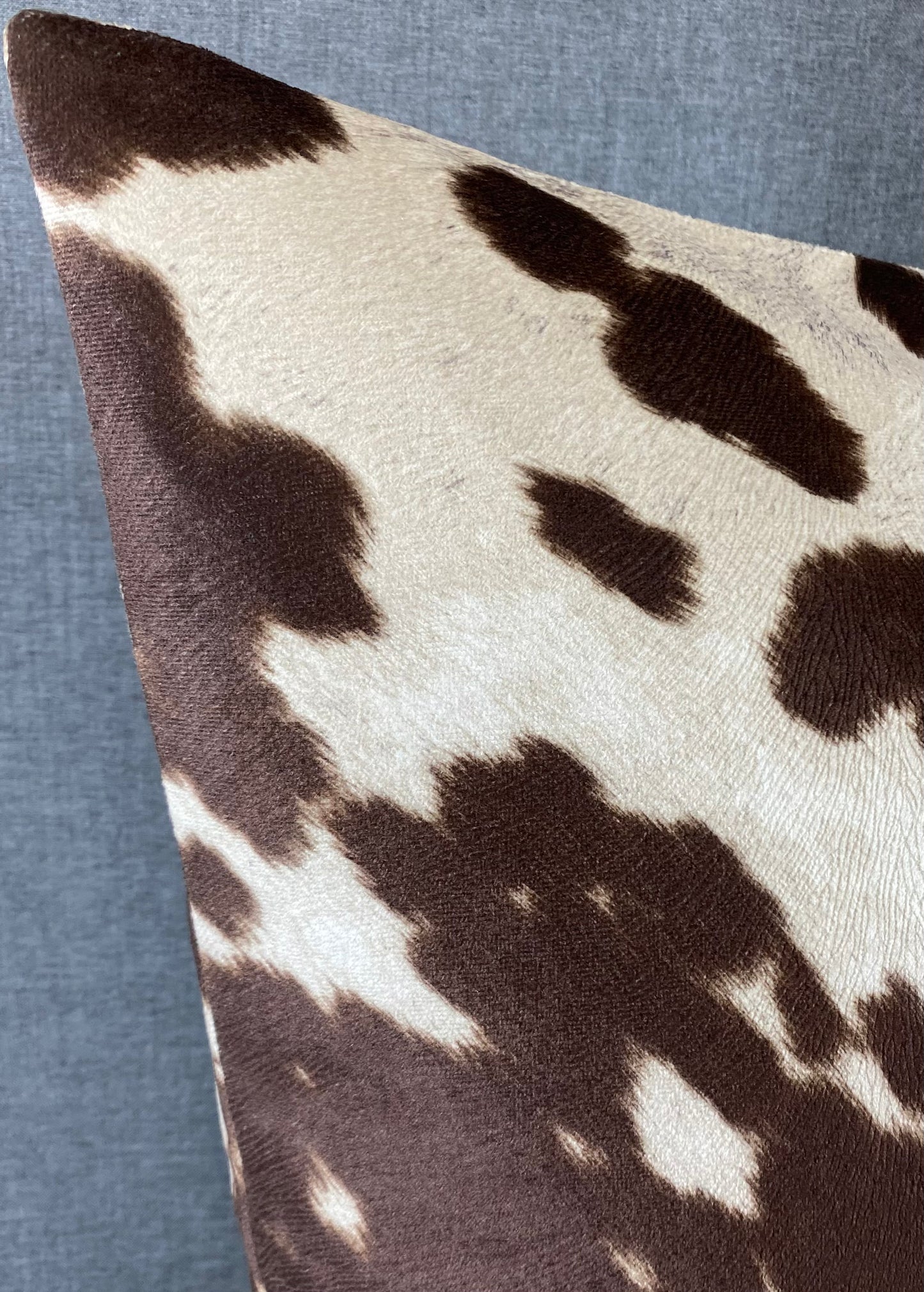 Luxury Pillow - 24" x 24" - Yellowstone Ranch Brown
