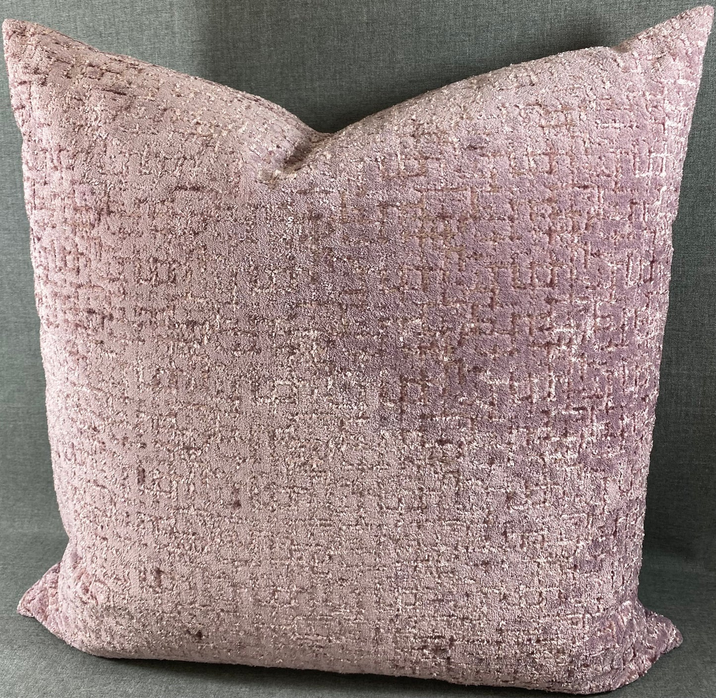 Luxury Pillow - 24" x 24" Tetris Amethyst