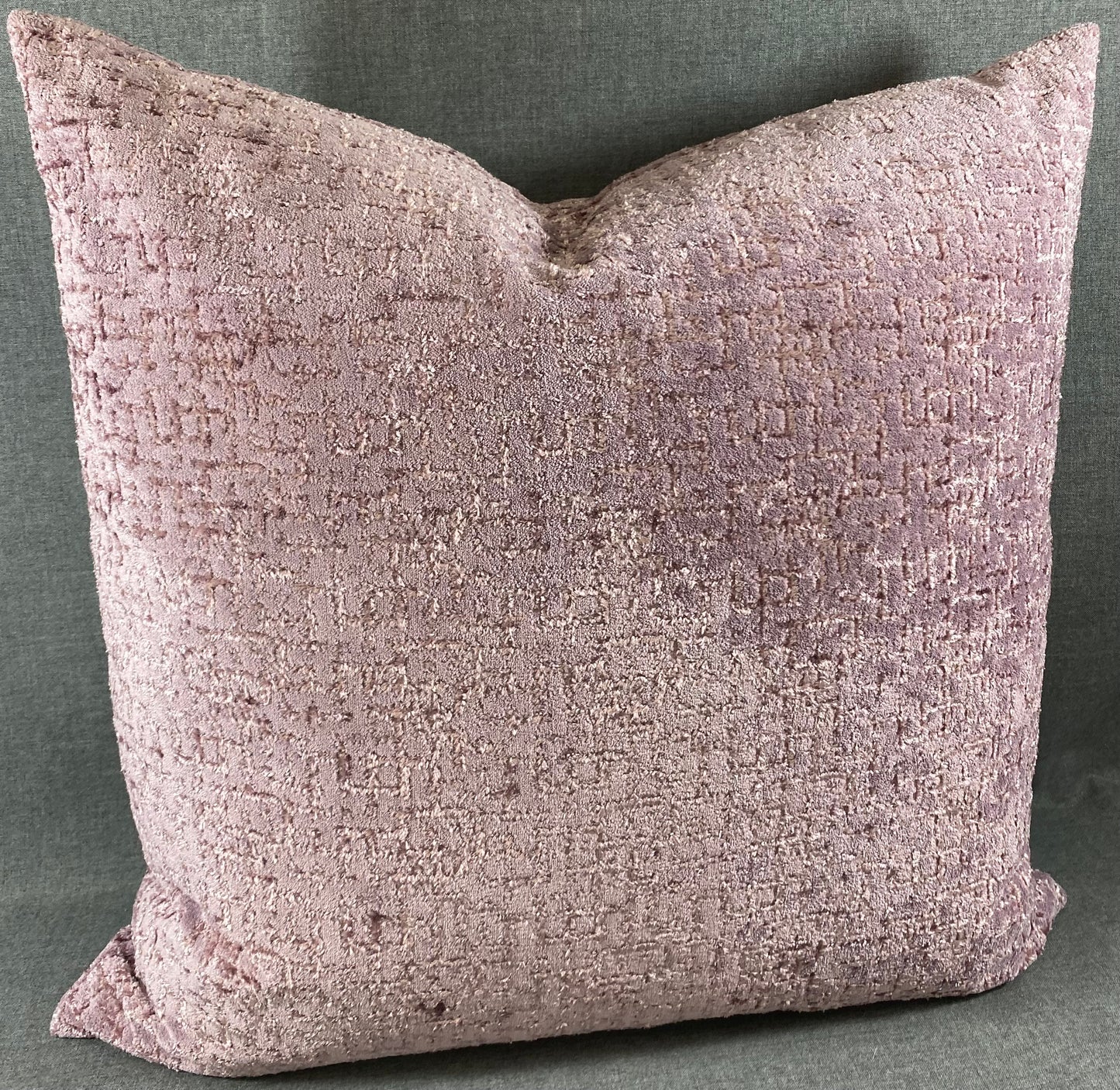 Luxury Pillow - 24" x 24" Tetris Amethyst