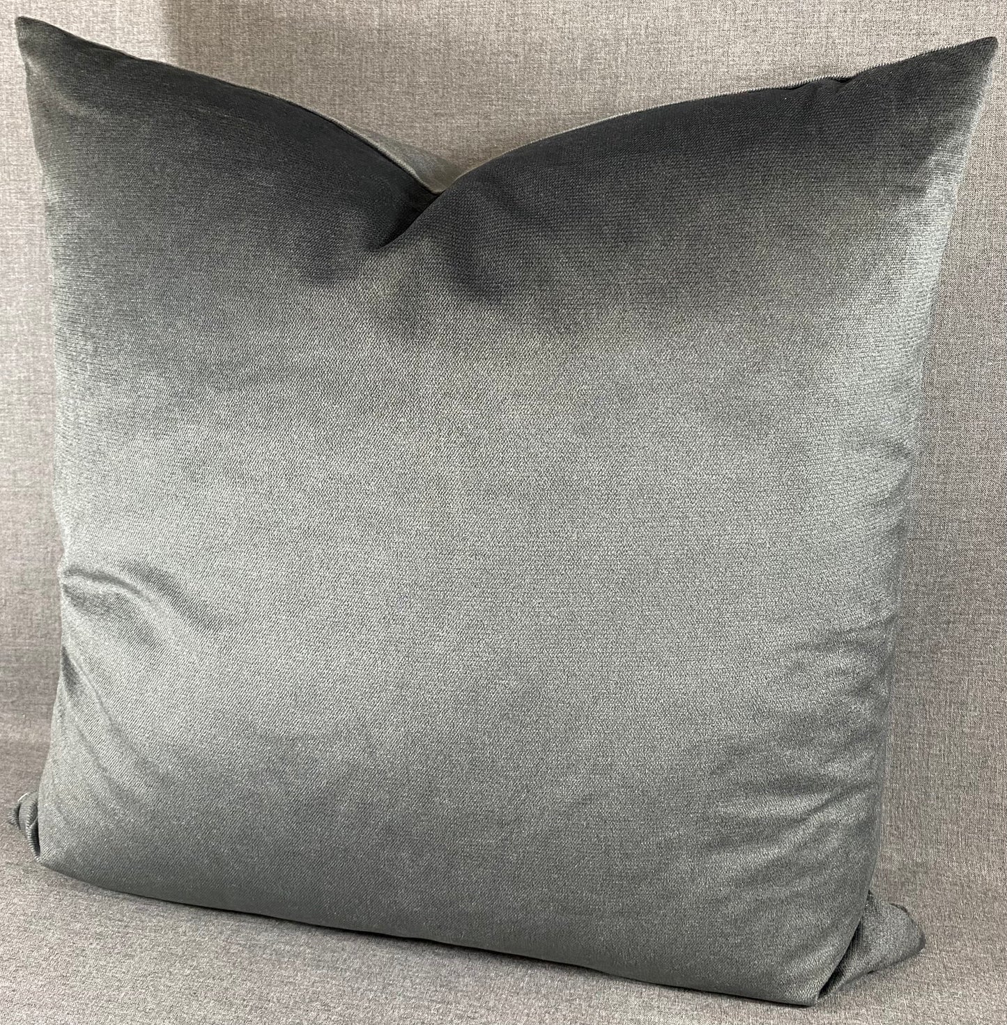 Luxury Pillow - 24” x 24” - Belvedere Charcoal