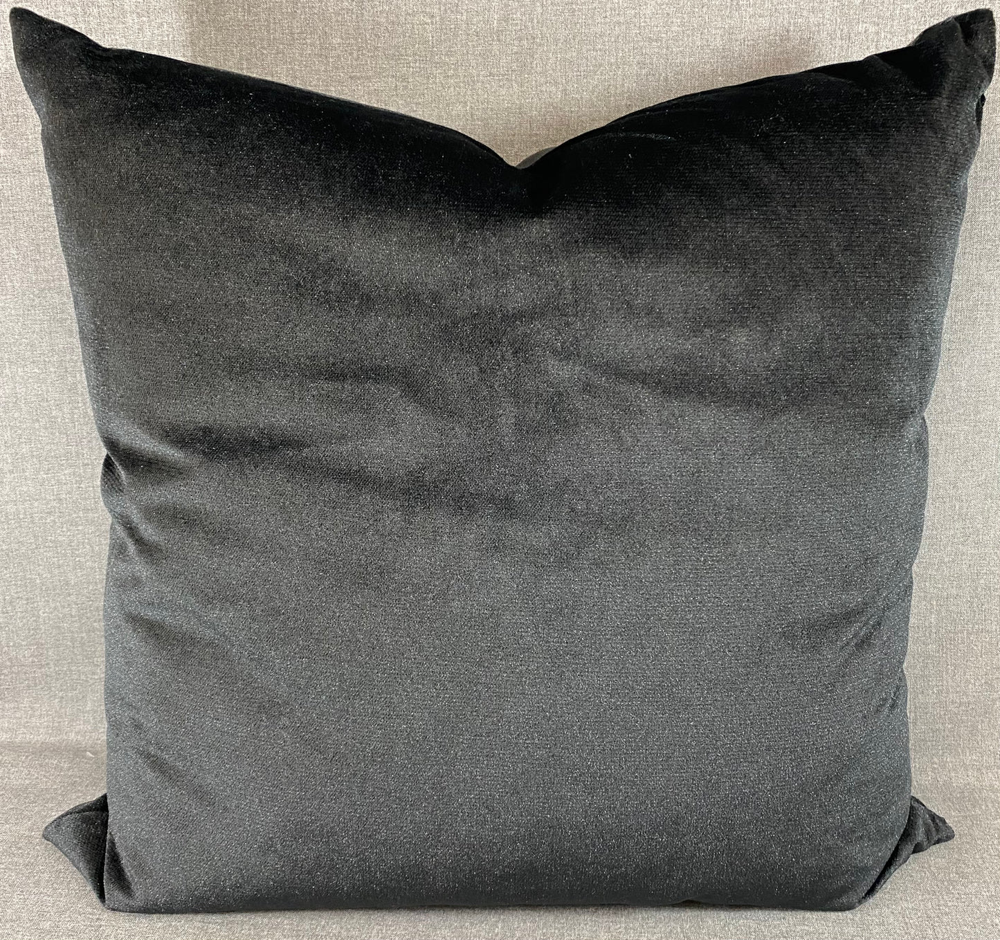 Luxury Pillow - 24” x 24” - Belvedere Black