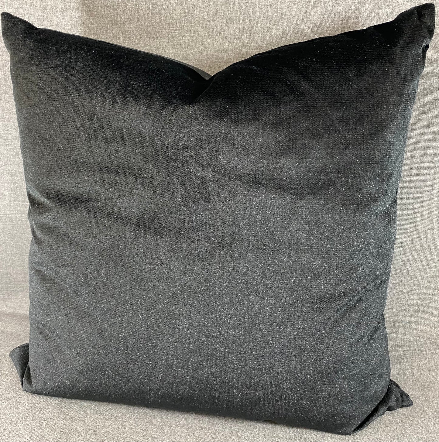 Luxury Pillow - 24” x 24” - Belvedere Black