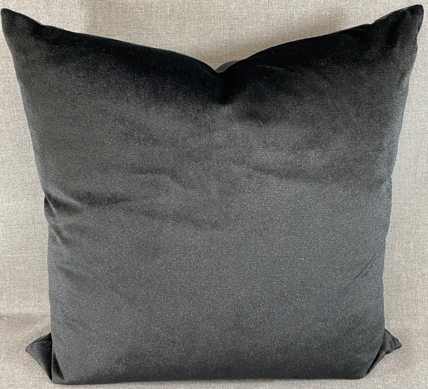 Luxury Pillow - 24” x 24” - Belvedere Black