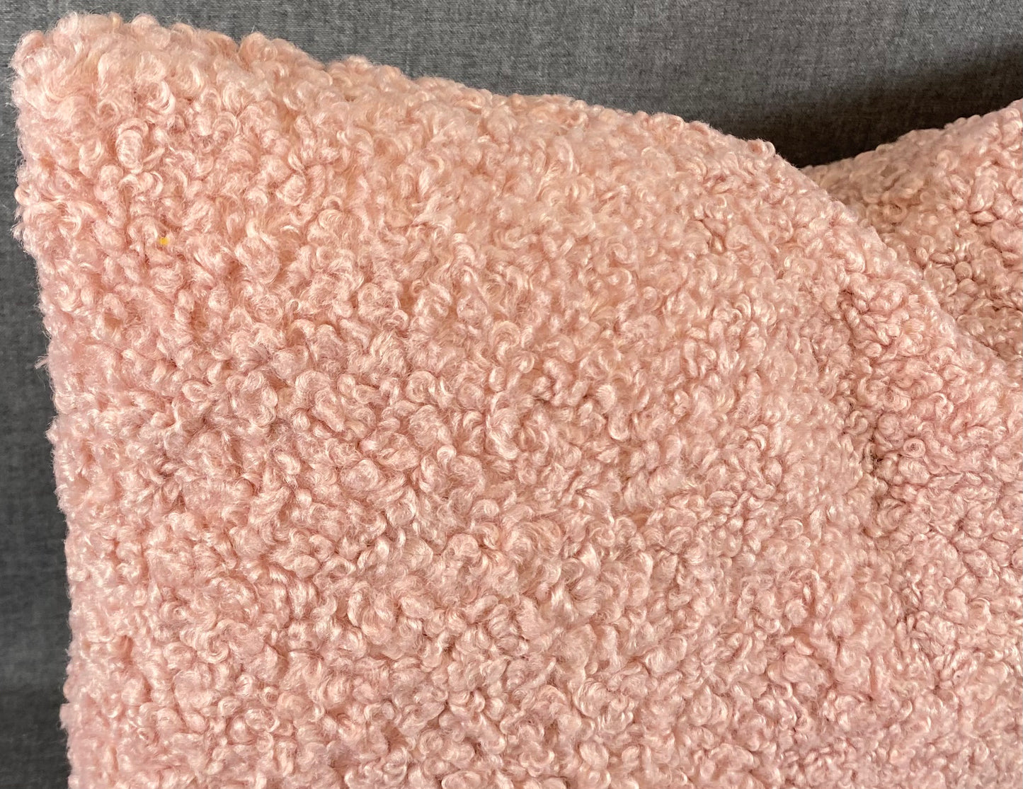 Luxury Lumbar Pillow - 24" x 14" - Poodle Blush