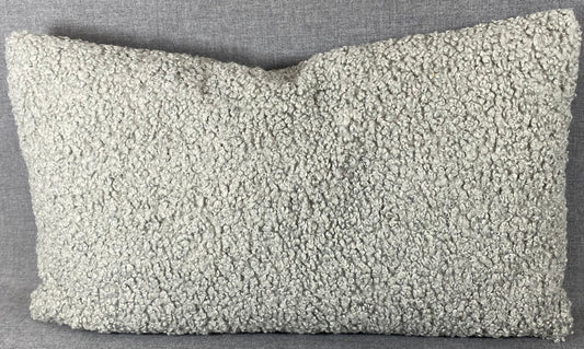 Luxury Lumbar Pillow-24" x14" -Poodle Pewter