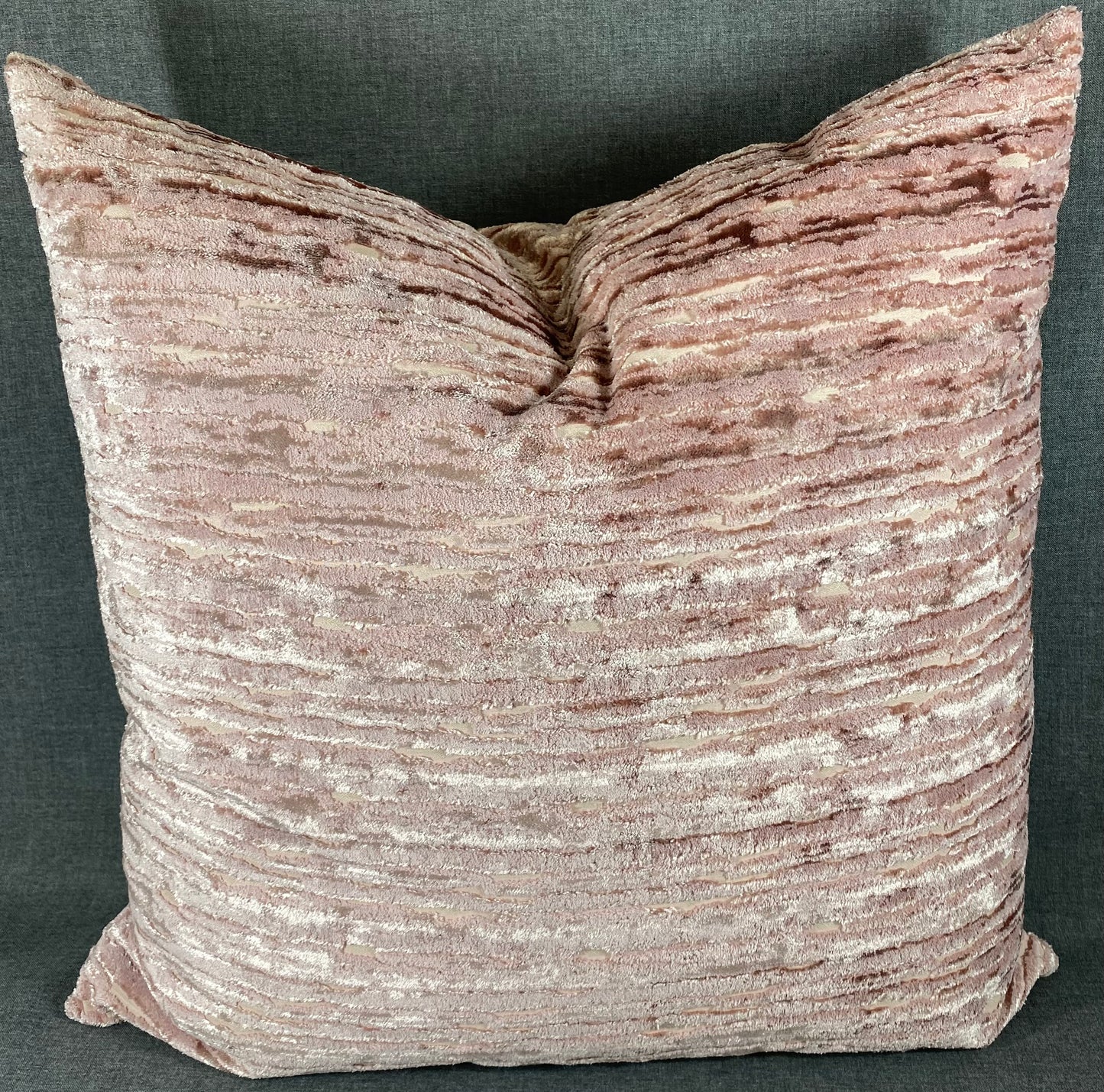 Luxury Pillow - 24" x 24" - Wake Blush
