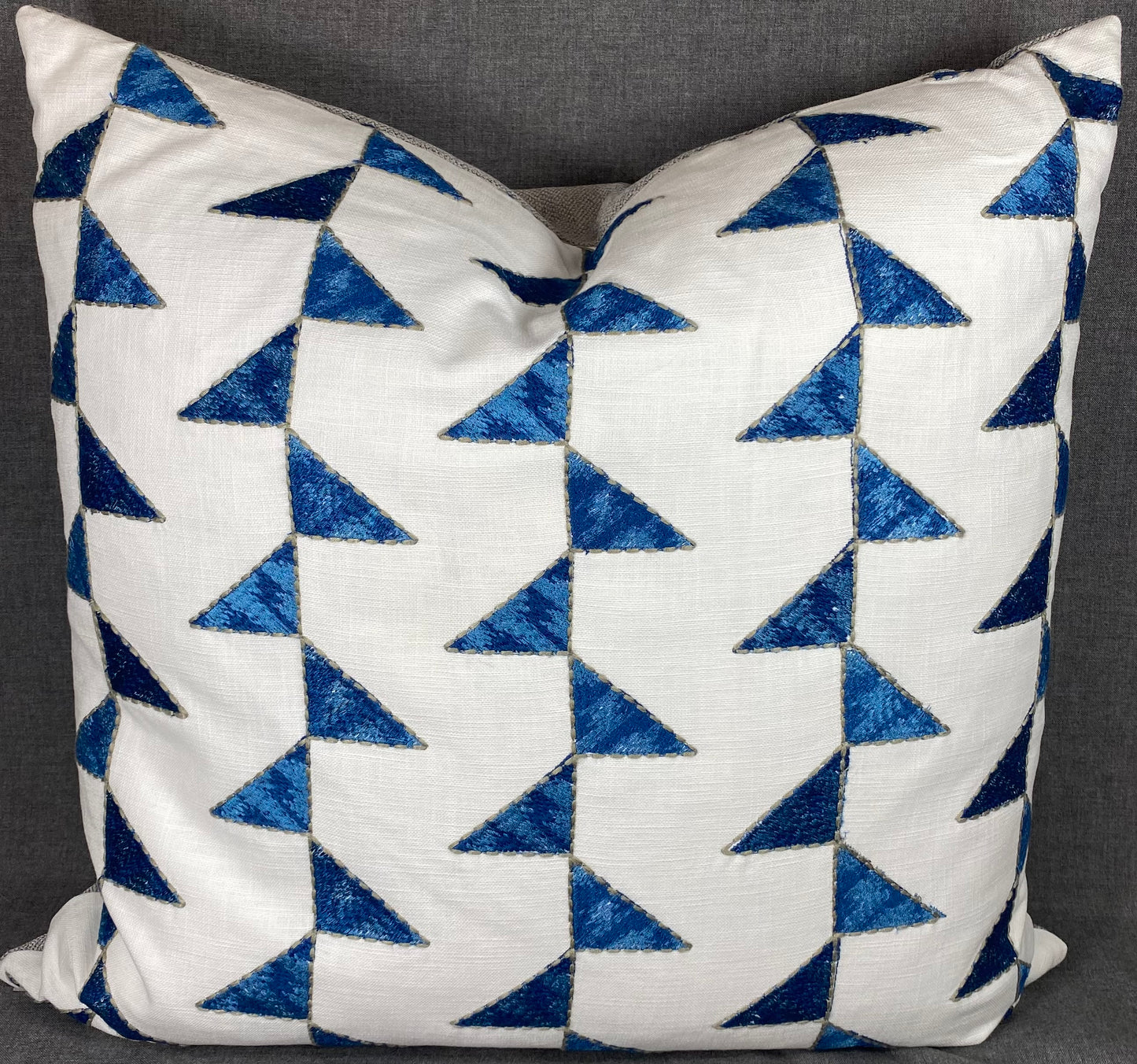 Luxury Pillow - 24" x 24" - Alignment Lapis