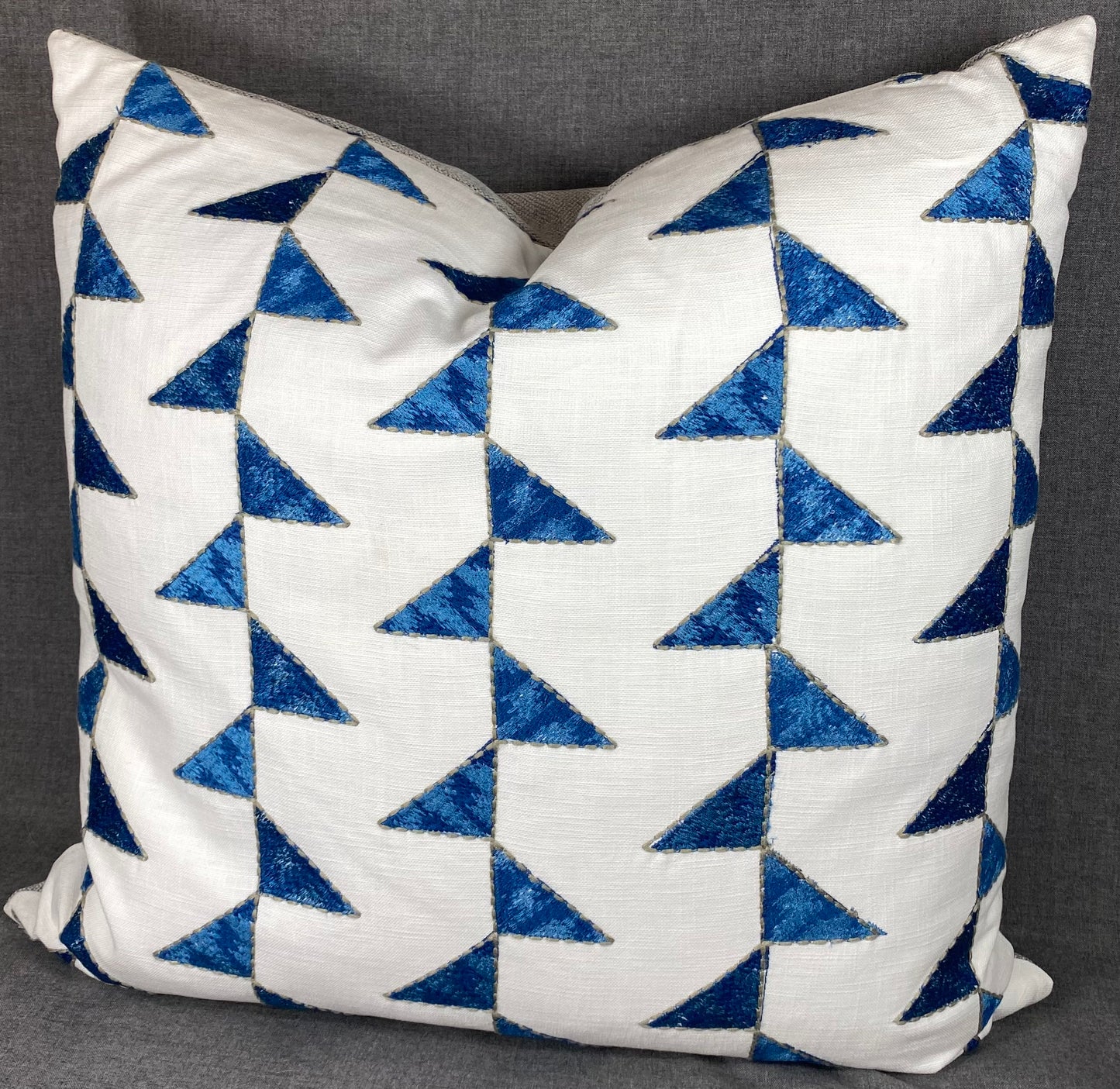 Luxury Pillow - 24" x 24" - Alignment Lapis