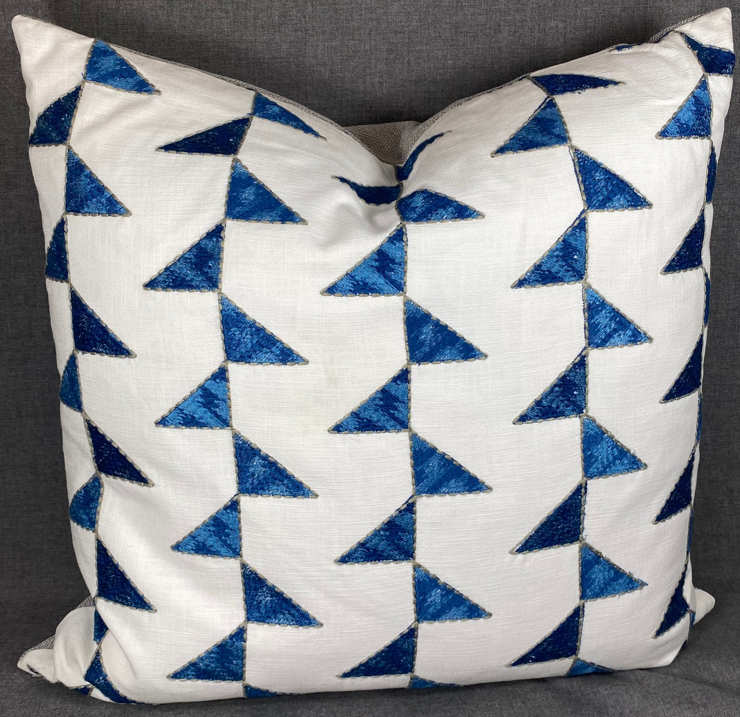 Luxury Pillow - 24" x 24" - Alignment Lapis