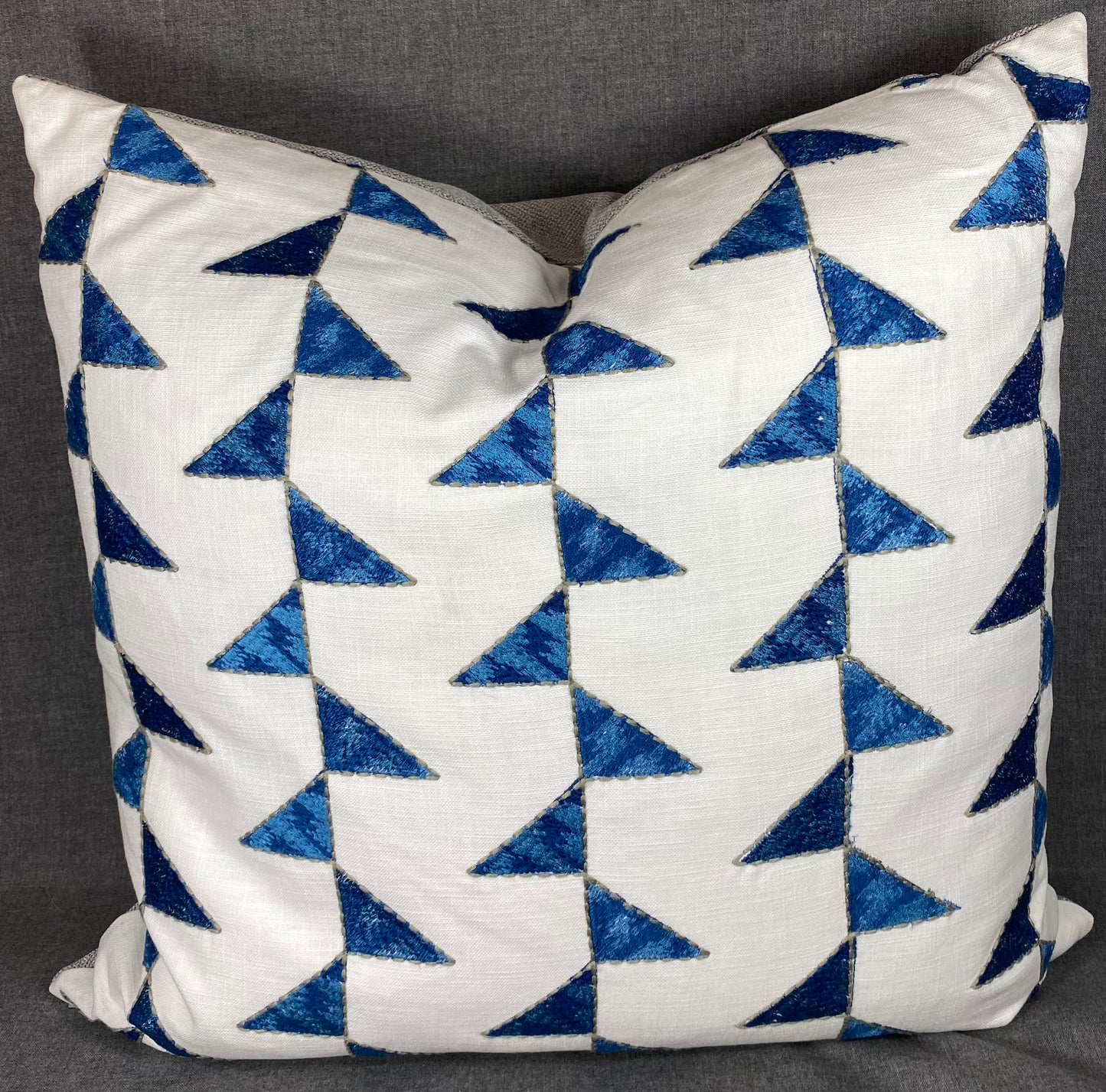 Luxury Pillow - 24" x 24" - Alignment Lapis