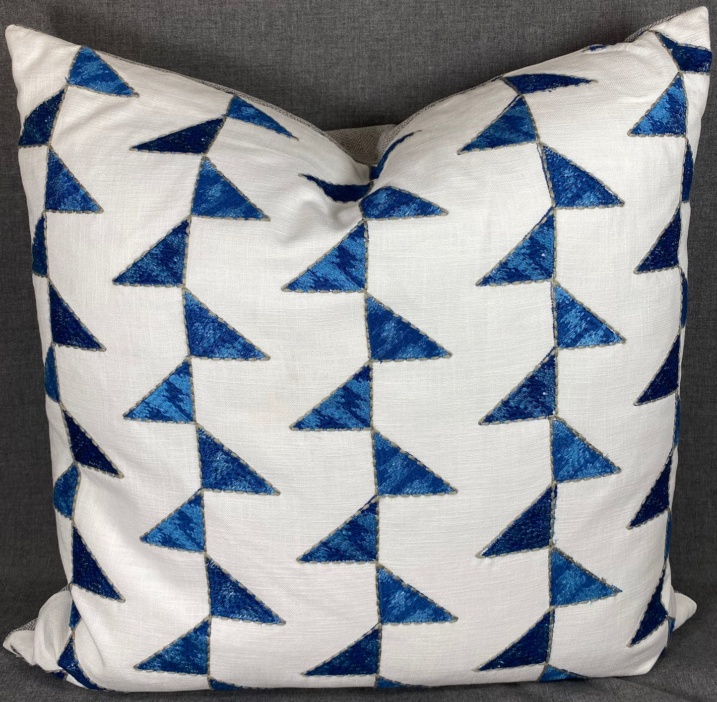 Luxury Pillow - 24" x 24" - Alignment Lapis