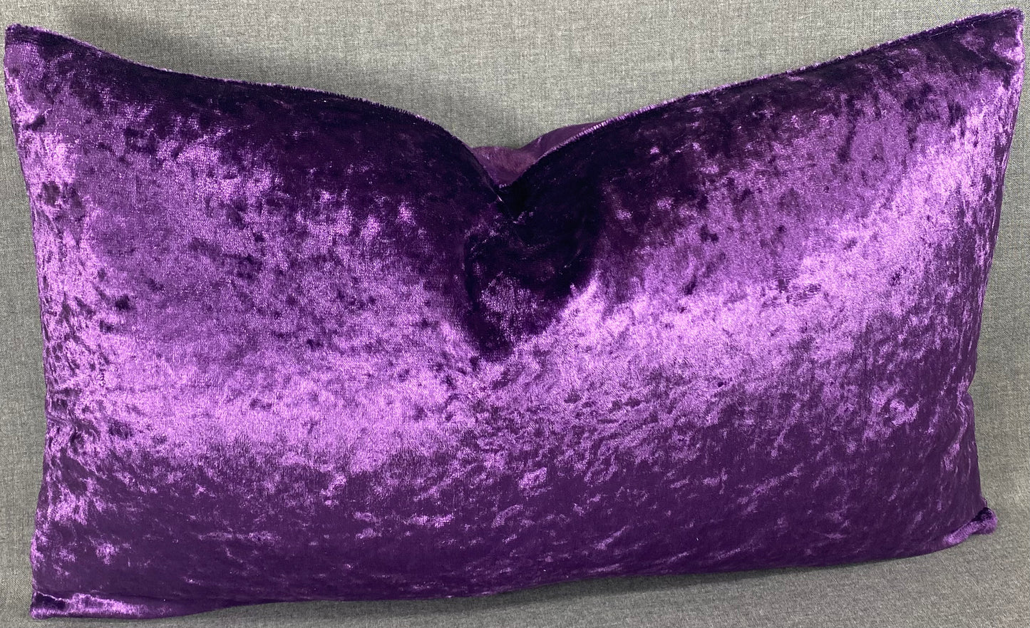 Luxury Lumbar Pillow - 24" x 14" - Plum Crazy Purple