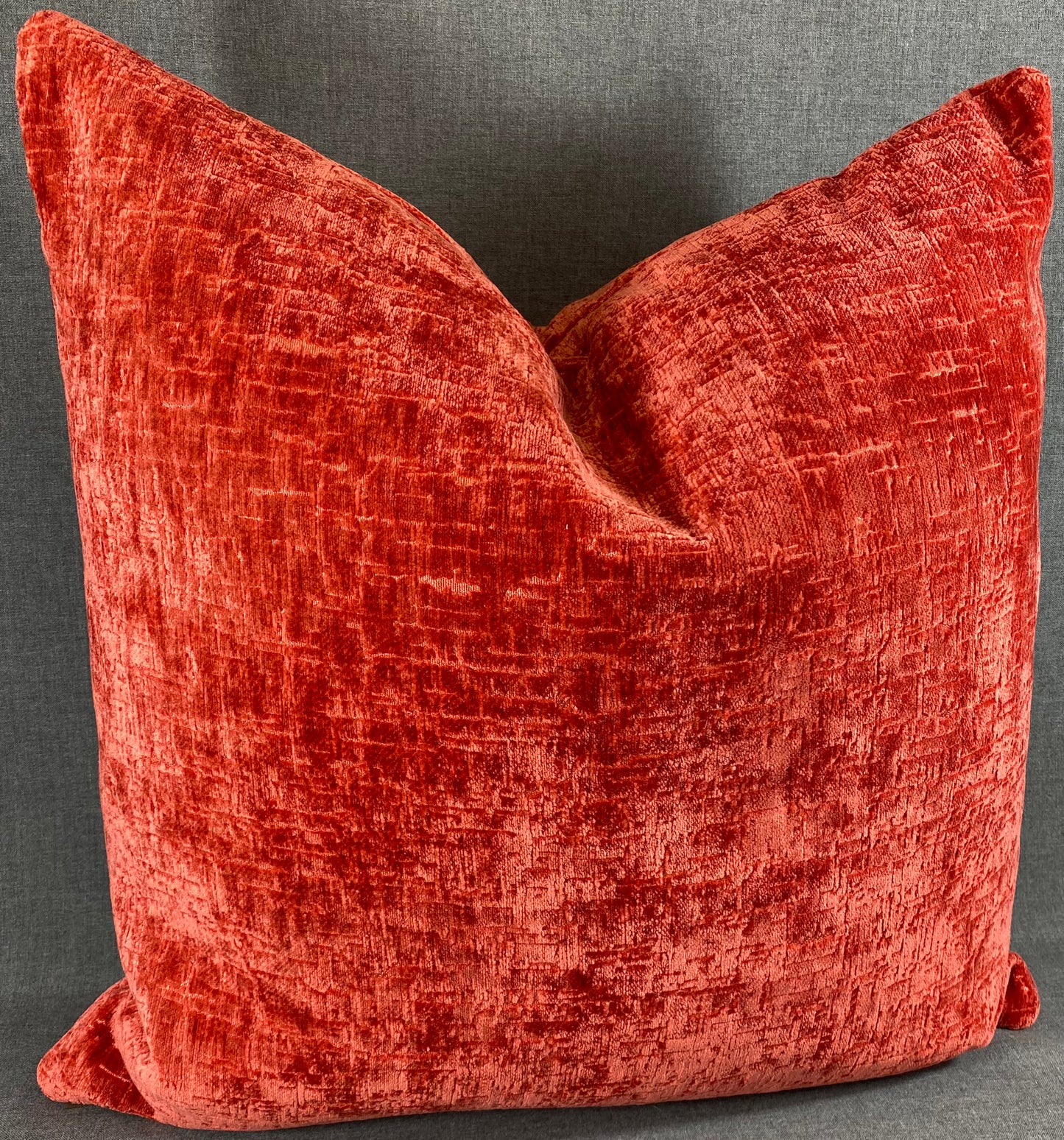 Luxury Pillow - 24" x 24" - Felicity Coral
