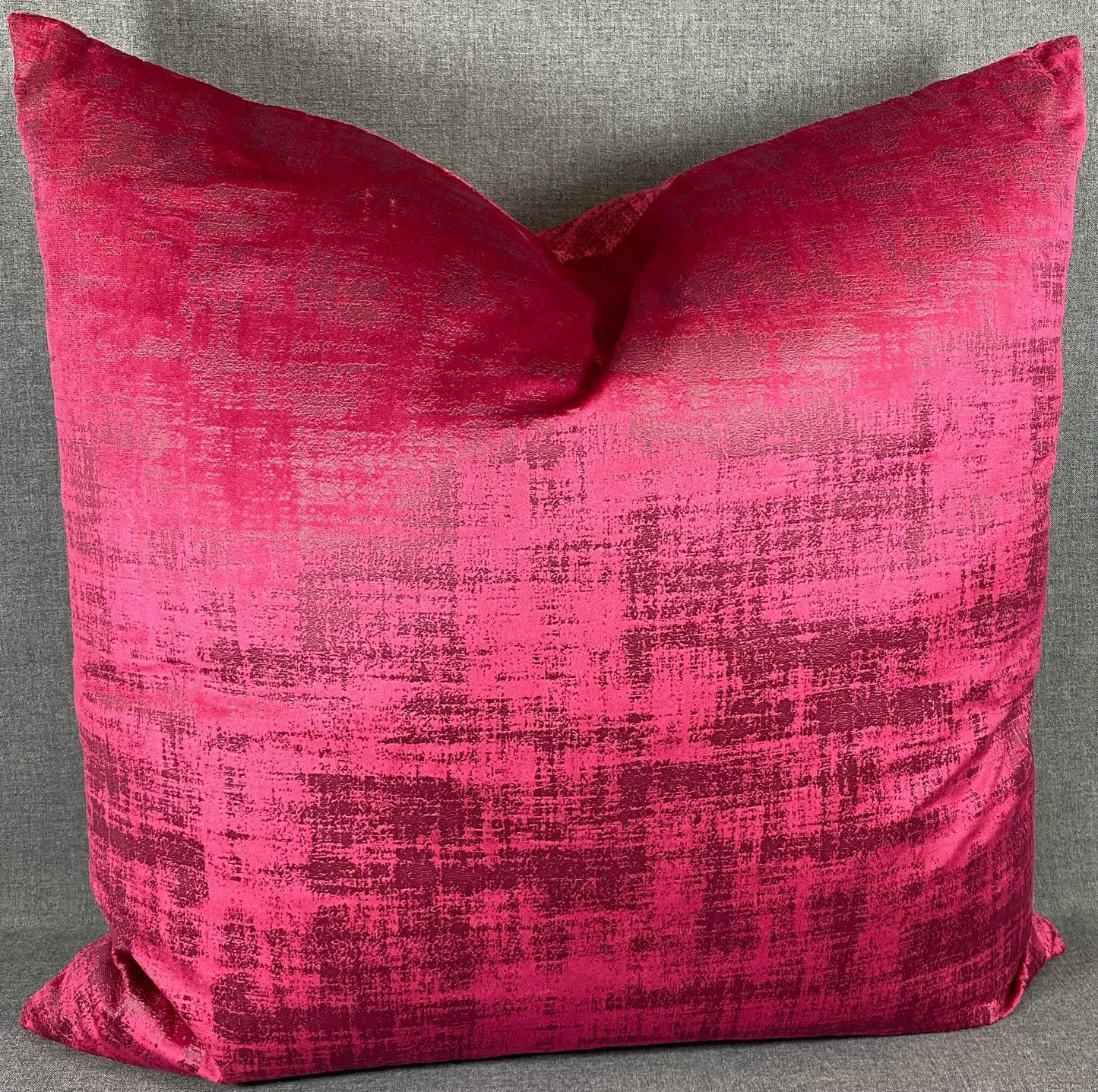Luxury Pillow - 24” x 24” - Fresco Fuchsia